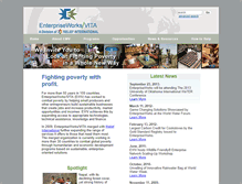 Tablet Screenshot of enterpriseworks.org